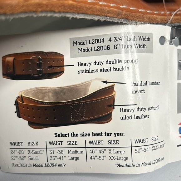 Schiek Power Leather Contour Belt - Picture 5 of 16